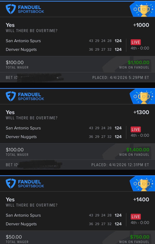 Sports betting group chat